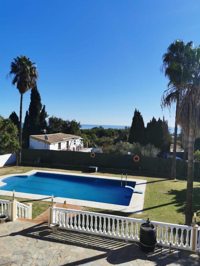 Villa Grande Piscine 5 Min De La Mer Málaga Exteriör bild
