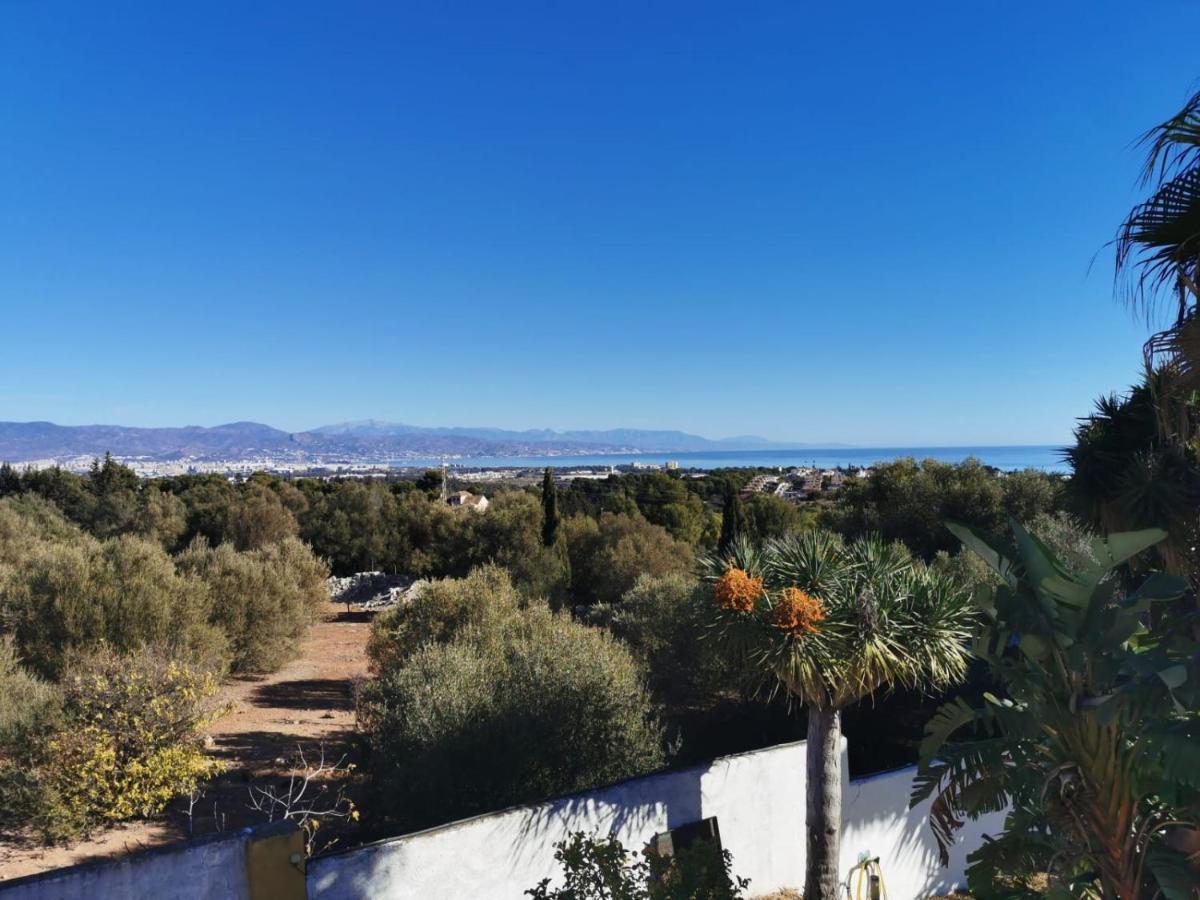Villa Grande Piscine 5 Min De La Mer Málaga Exteriör bild